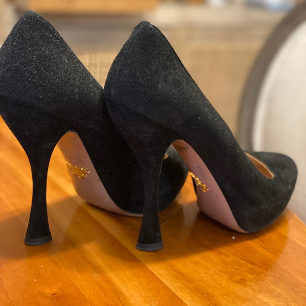 Prada suede Heels